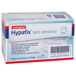 Hypafix® skin sensitive Institutioneel pakket met geknipt maskeerpapier | 5 cm x 5 m